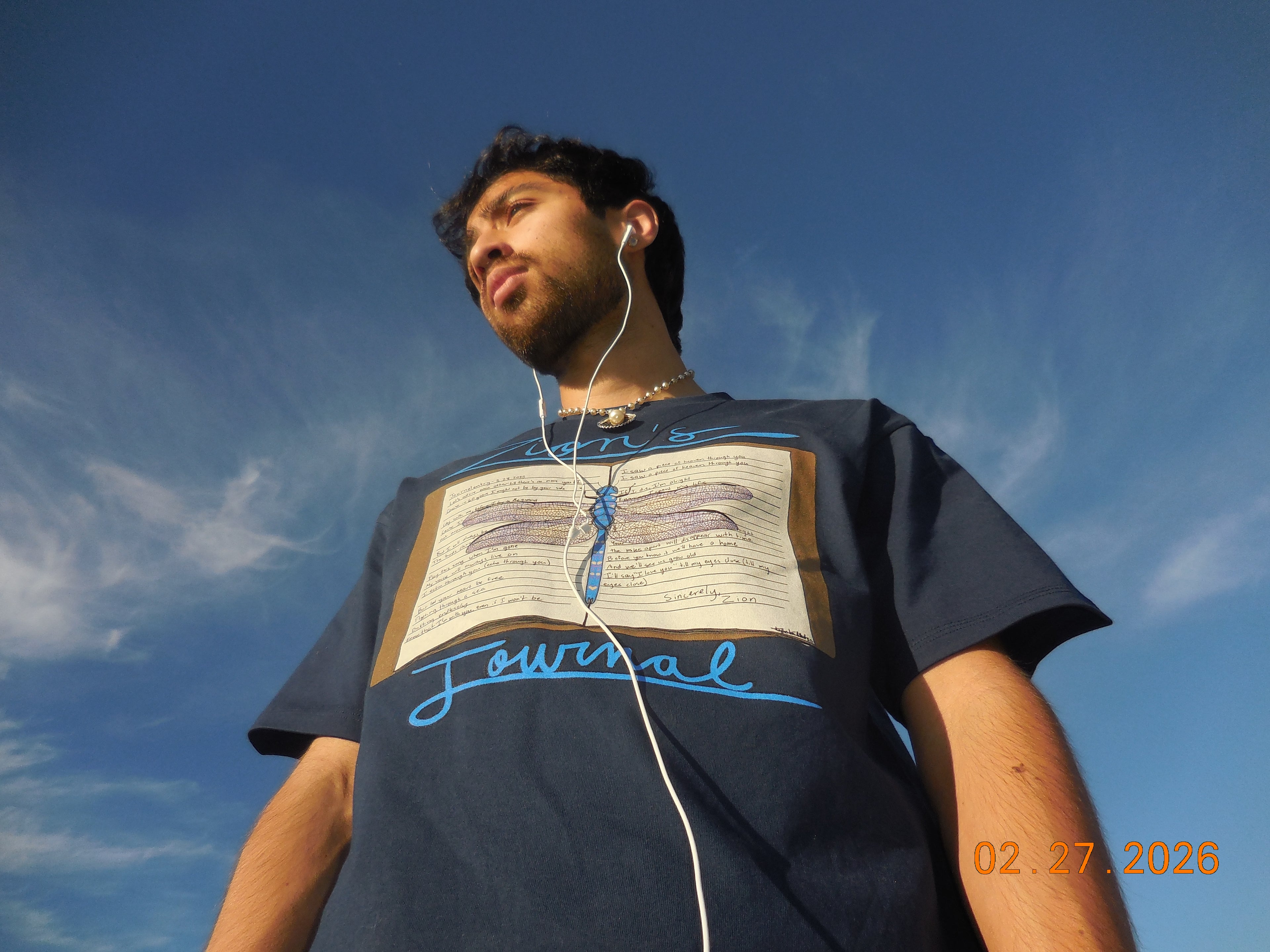 Zion's Journal - Dragon Fly Journal Graphic Tee