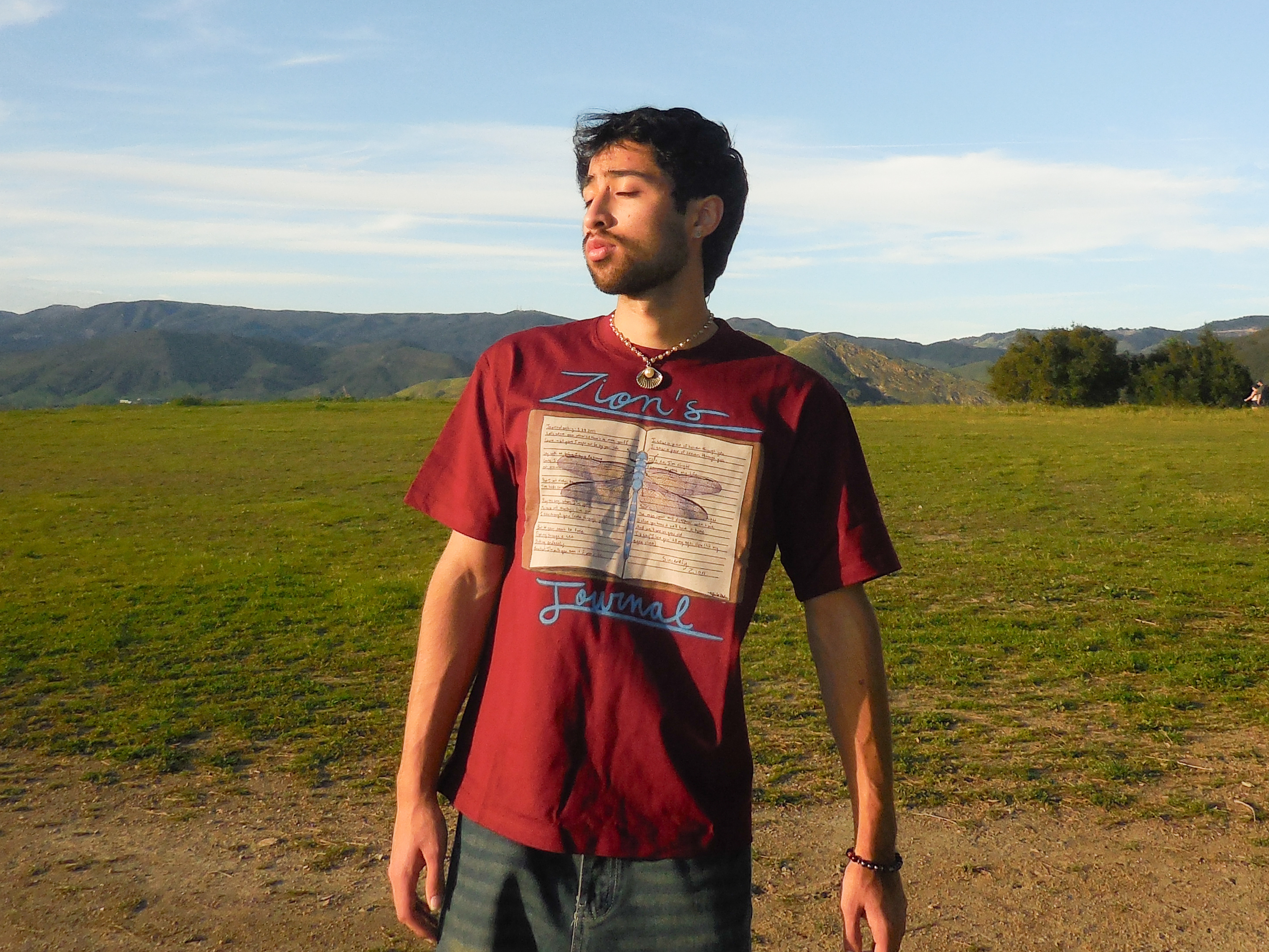 Zion's Journal - Dragon Fly Journal Graphic Tee
