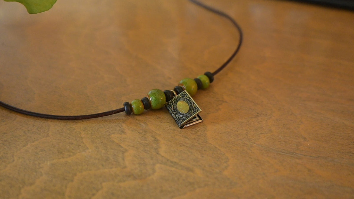Zion's Journal - Journal Pendant Necklaces
